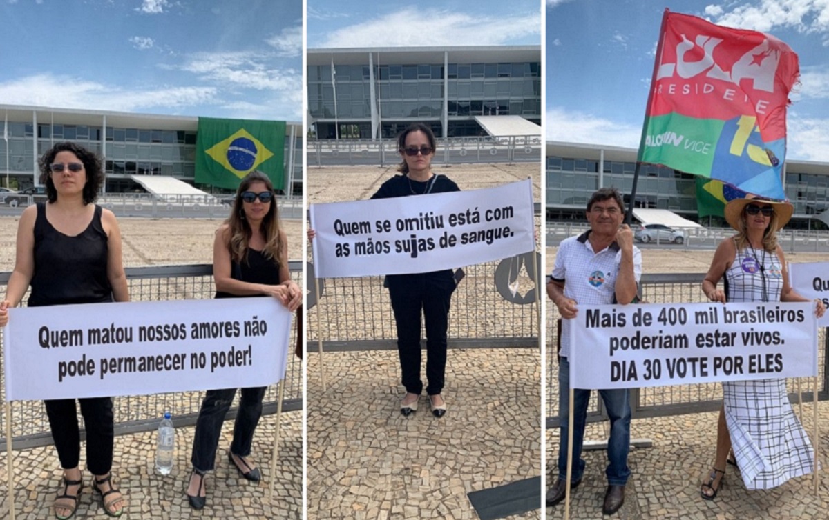 'Dia 30, vote por eles'. Bolsonaro tenta esconder os mais de 687 mil mortos pela covid